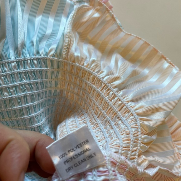 Petersyn Marianna Tutti Smocked Strapless Top - Picture 4 of 7